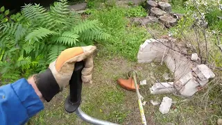 Egy budapesti telek nyírása a saját szemszögemből. Stihl fs-460 POV and ASMR