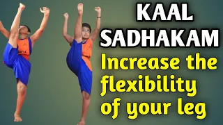 Basic Leg stretching exercise ( kaal prayogam) in Kalaripayattu. Part 1