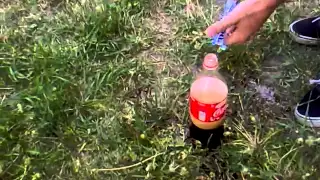 Прикол с колой(cola) и ментосом