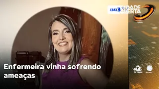 Enfermeira vinha sofrendo ameaças: filmagem mostra que assassino era profissional | Cidade Alerta CE