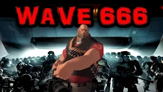 Team Fortress 2 Man vs Machine Wave 666 With Heavy