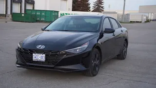 Hyundai Elantra 2022 Preferred - POV Night Drive