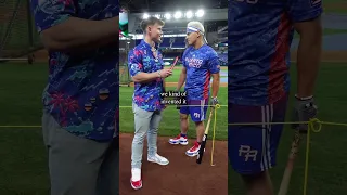 MLB players show off their best dance move!!🤣🤣 #shorts