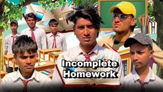 Incomplete Homework/ mrd vines / #comedyvideo  #funnyvideo #longvideo #school