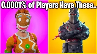 TOP 10 RAREST SKINS IN FORTNITE! (nobody watching this has #1)