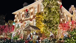 2021 Christmas Lights Tour of Dyker Heights | Brooklyn | NYC Holiday