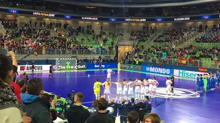 Futsal EURO 2018: Semifinal Kazahstan vs. Spain penalties