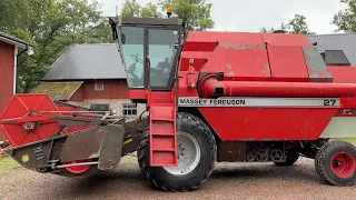 Köp Skördetröska Massey Ferguson MF 27 med skärbord 14 fot på Klaravik