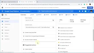 GCP Part3: Google Cloud SQL Create SQL Instance, Creating Database and User