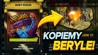 SKIPUJEMY LEGENDARNE KLEJNOTY NA EU10! ⛏ ZWIAD WBIJA 340 POZIOM! - Shakes & Fidget #280