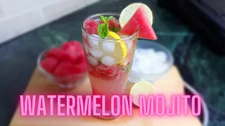 Watermelon Mojito Recipe | Watermelon mocktail #shorts |#mojito #youtubevideo #youtubeshorts #viral