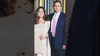 ❣️Mukesh Ambani’s brother Anil Ambani with wife Nita Ambani😍 #shorts #anilambani #nitaambani #mixes