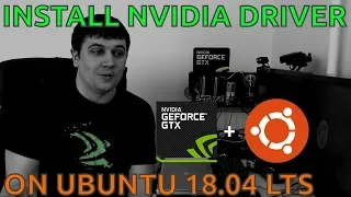 LINUX КУХНЯ: UBUNTU 18.04 и NVIDIA DRIVER