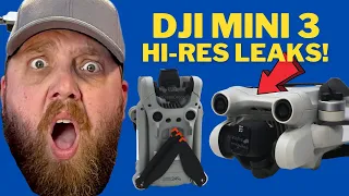 DJI Mini 3 Latest Leaks! High-Resolution Photos. Picture of The Verticle Camera with New Gimbal.