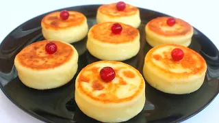 CHEESECAKES Lush cottage cheese cheesecakes without semolina  on rice flour 
