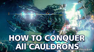 Horizon Zero Dawn - All Cauldrons Walkthrough [2K 60FPS] Ultra Hard