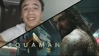 NÃO ME ATRAIU MUITO....Reação : Trailer 1 - AQUAMAN