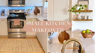 DIY SMALL Kitchen Makeover! Minimalist Scandinavian ✨ft. Tic Tac Tiles