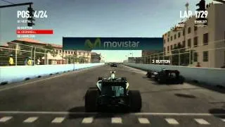 F1 2010: Epic First Lap in Valencia