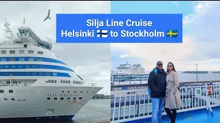 Silja Line Cruise Helsinki 🇫🇮 to Stockholm 🇸🇪 Cruise Journey🛳️ All about Finland to Sweden Cruises