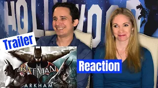 Batman Arkham All Cinematic Trailers Reaction