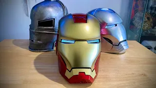 Iron man Mark VII helmet replica! Animatronic replica Tony Stark Helmet The Avengers + Iron Man 3