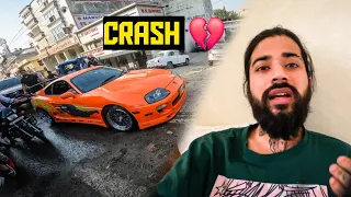 Apni Supercar Supra MK4 Ka Accident Hogaya Highway Pr 💔 Damaged