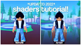 (UPDATED) how to get *ROBLOX SHADERS* with no LAG! | 2022 Updated Roshade Tutorial!