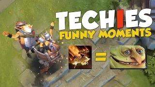 DotA 2 Techies Funny Moments