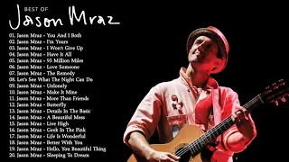 Best Songs Of Jason Mraz Collection | Top 30 Jason Mraz Greatest Hits Playlist 2020 🎙