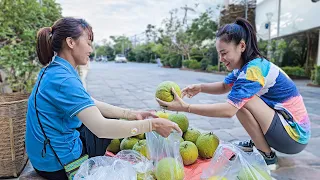 Harvesting Grapefruit Garden Goes to the market sell - Daily Life In Farm | Lý Thị Mùi