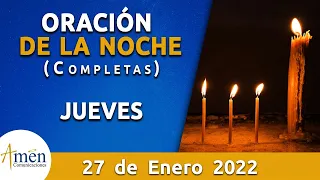 Oración De La Noche Hoy Jueves 27  Enero de 2022 | Padre Carlos Yepes |Completas |Católica | Dios