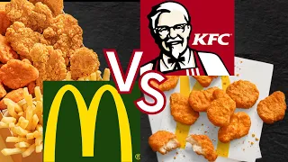 NOWOŚĆ Spicy Chicken Box z MCDONALD'S VS KFC TEST