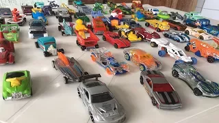 MOSTRANDO MINHA COLEÇÃO DE CARRINHOS HOT WHEELS! (VÁRIOS CARRINHOS MALUCOS)