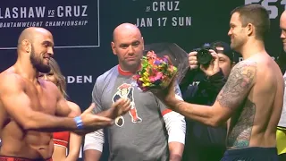 Crazy & Funny MMA Staredowns