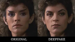 Kirstie Alley as Saavik in Star Trek III [DeepFake]