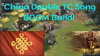 AoE4 | China Double TC Song BOOM Build Order Guide!