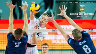 TOP 30 BEST Volleyball PIPE | 2018 FIVB Men's Club World Championship