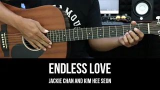 Endless Love - Jackie Chan and Kim Hee-sun | EASY Guitar Tutorial - Chords / Lyrics - Guitar Lessons