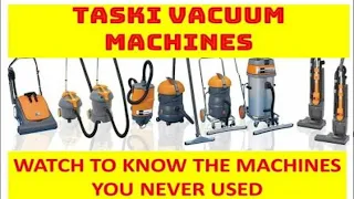 Taski vacuum machines / Taski vacuum cleaners used in hotels.Taski vacuum machines for housekeeping