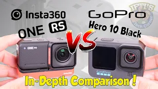Insta360 ONE RS VS GoPro Hero 10 : Which should you buy? : FULL COMPARISON!