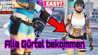 Neue Methode: Alle Gürtel auf ein Outfit bekommen GTA Online 1.58 missLADYatac