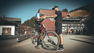 Schneller 11-Jähriger Downhiller & Jodeln für GRATIS Reifen -GLEMMRIDE 2019 Saalbach | Fabio Schäfer