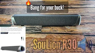 SOULION R30 Portable Speaker "honest review"