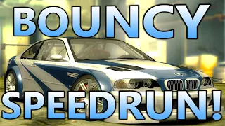 BOUNCY MOD in Most Wanted SPEEDRUN - What could go wrong | KuruHS