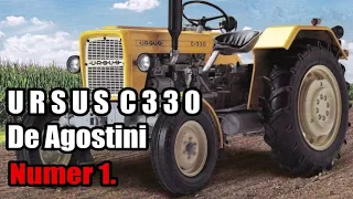 URSUS C330. Episode 1 (nr.1) Build a model of the iconic 1: 8 DeAgostini tractor