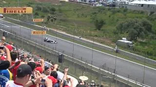 Formula 1 - Interlagos 2011 - Volta de apresentação e aquecimento de pneus (HD)