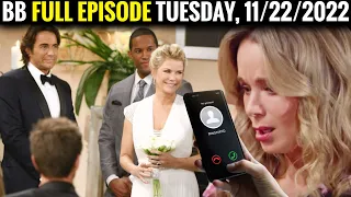 Full CBS New B&B Tuesday, 11/22/2022 The Bold and The Beautiful Episode (November 22, 2022) update