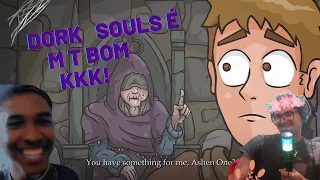 React DORK SOULS 3 (Dark Souls 3 Cartoon Parody)