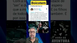 Débora Secco contra Bolsonaro